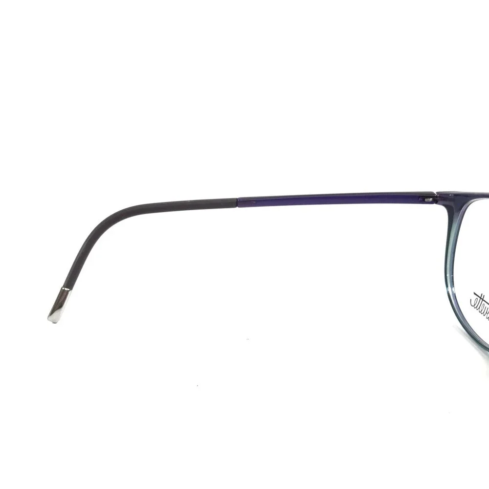 Silhouette Eyeglasses Frames SPX 1604 75 4010 Illusion Tricolore Grape 54-14-135